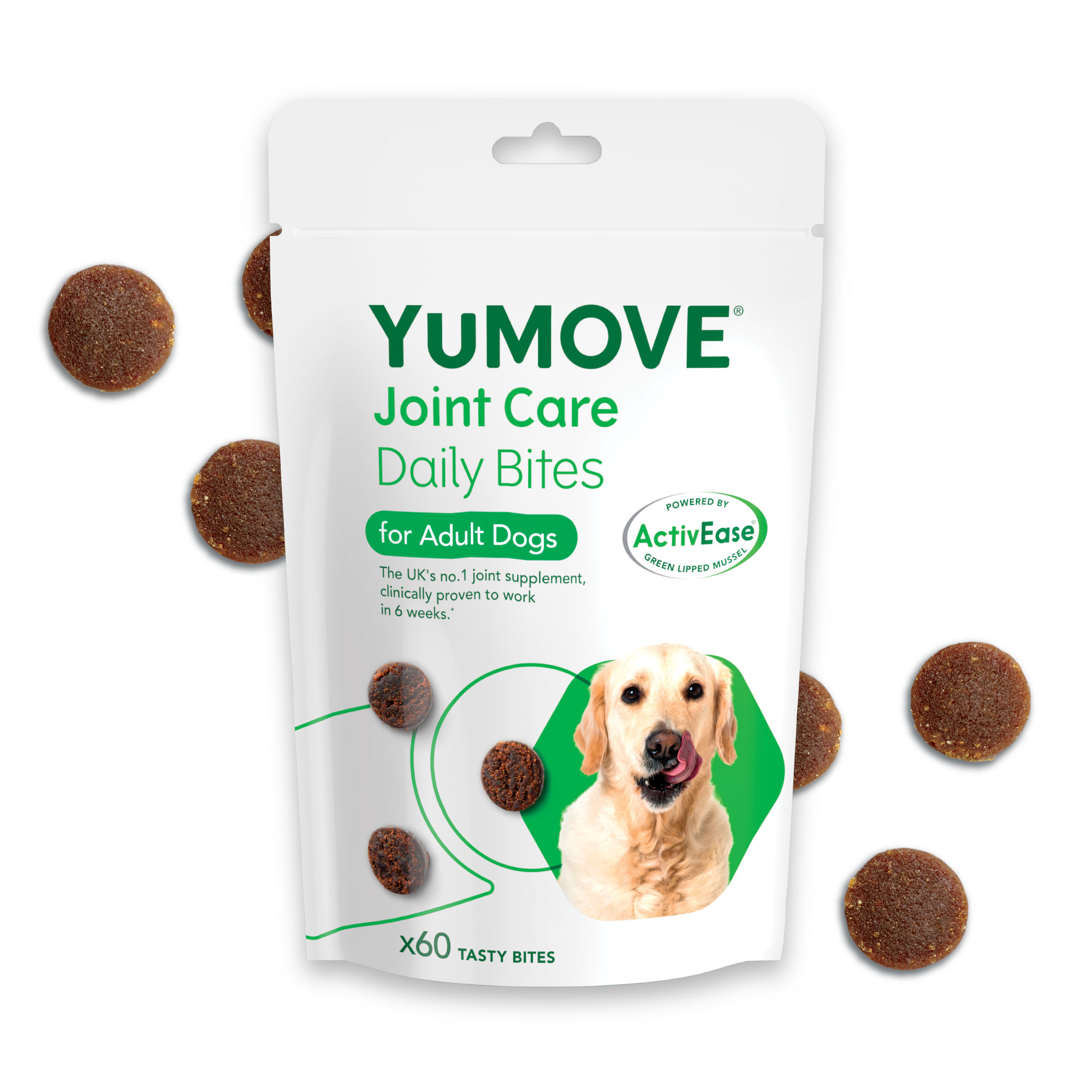 YuMOVE Joint Care Daily Bites Adult Dog 60 bites