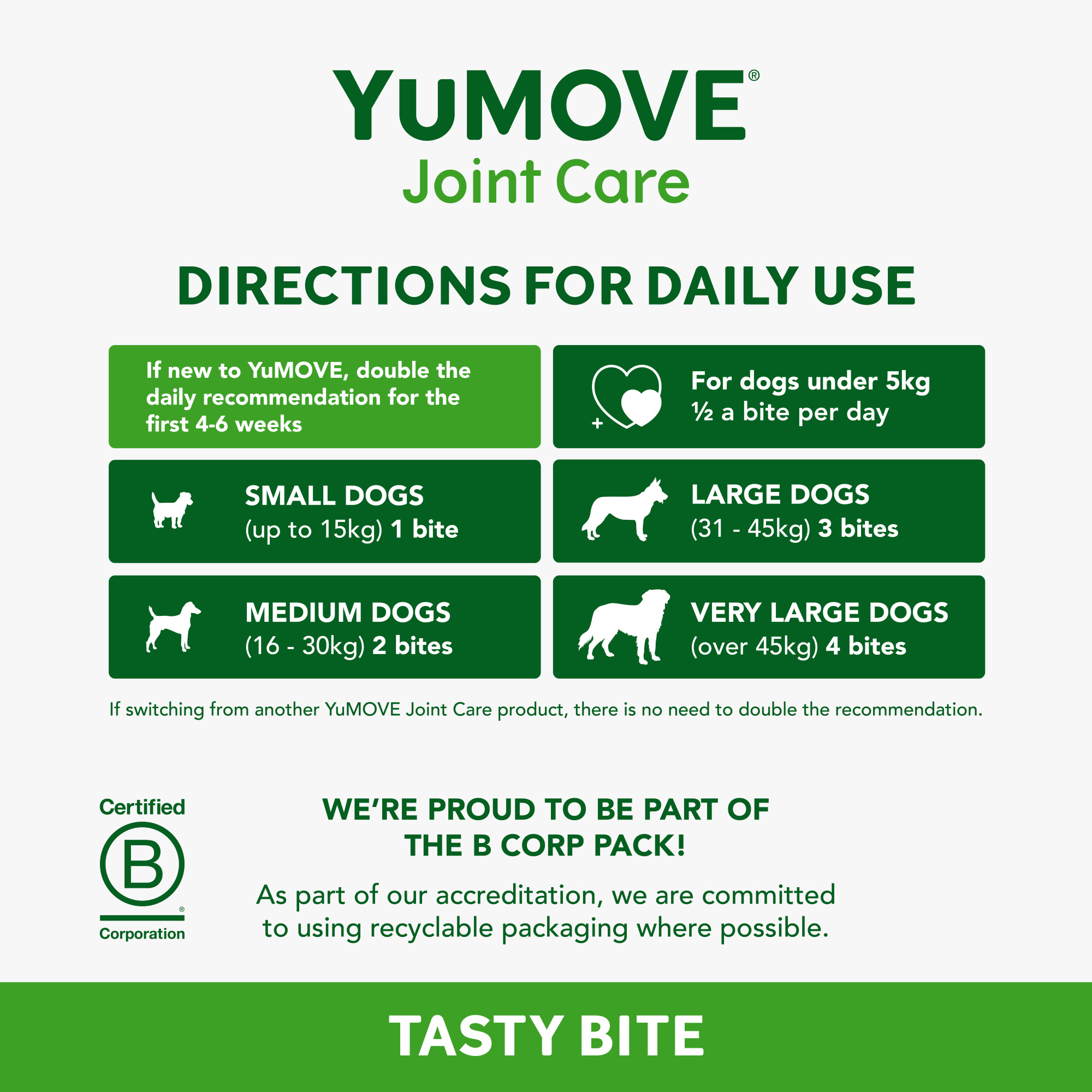 YuMOVE Joint Care Daily Bites Adult Dog 60 bites