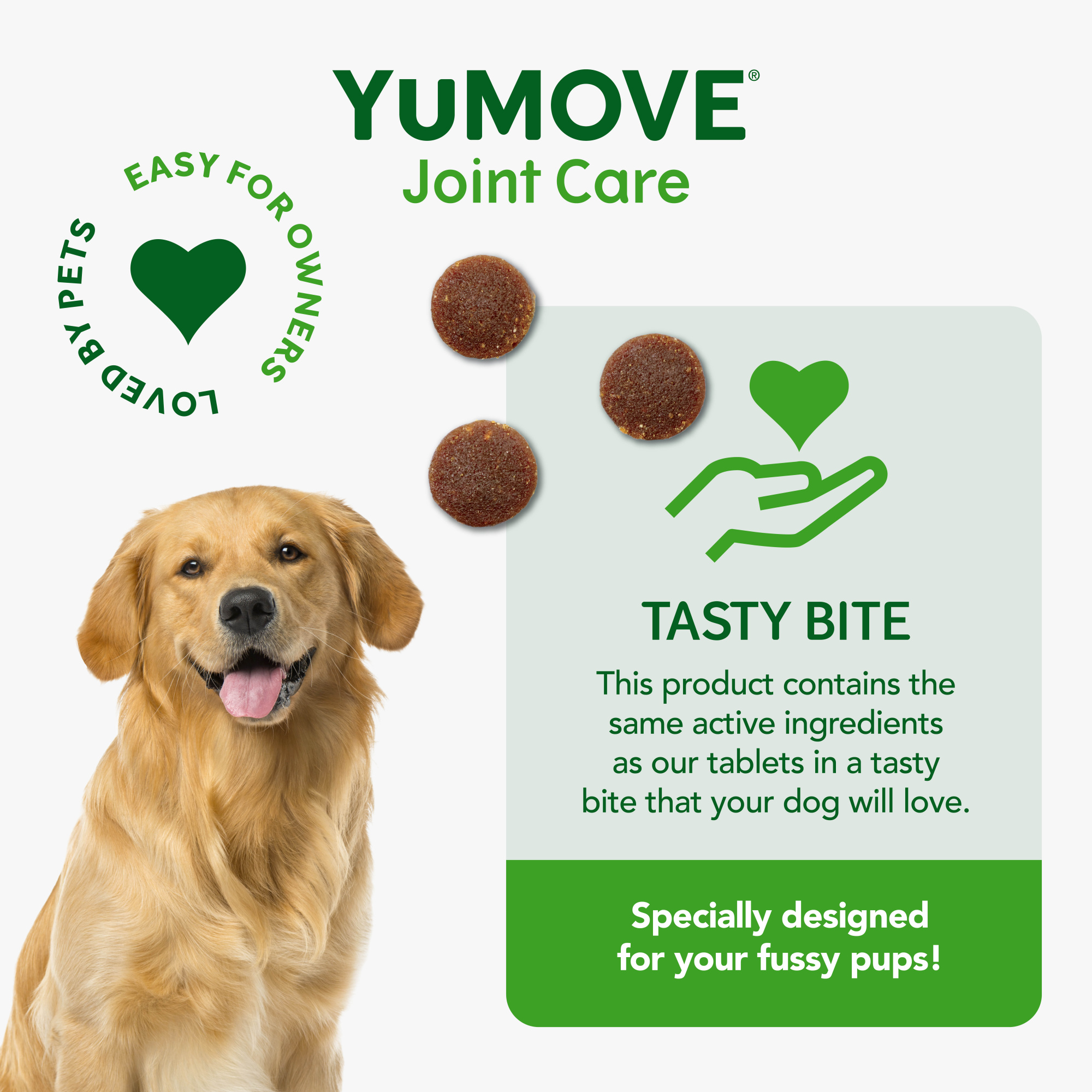 YuMOVE Joint Care Daily Bites Adult Dog 60 bites