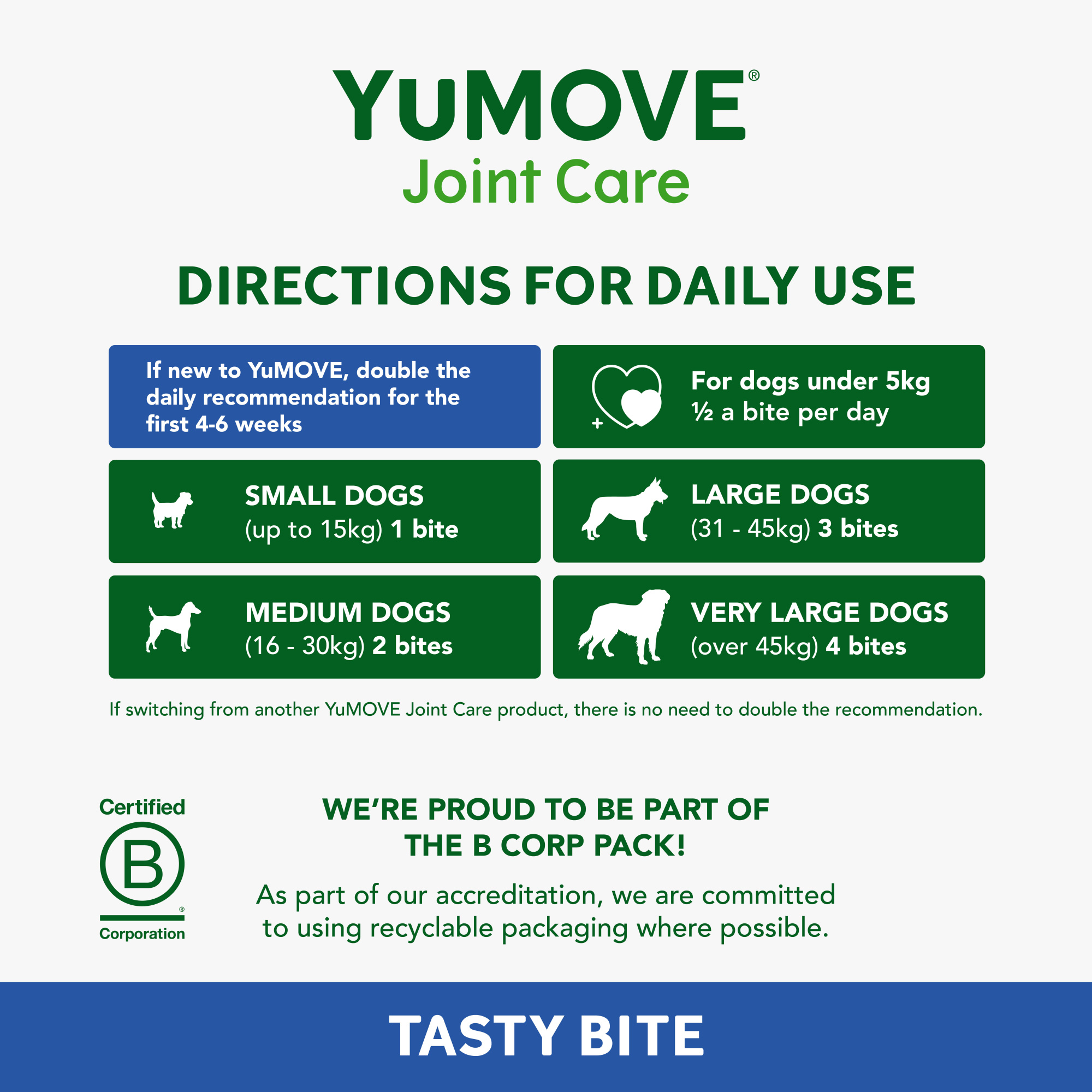 YuMOVE Joint Care Daily Bites Senior Dog 60 bites