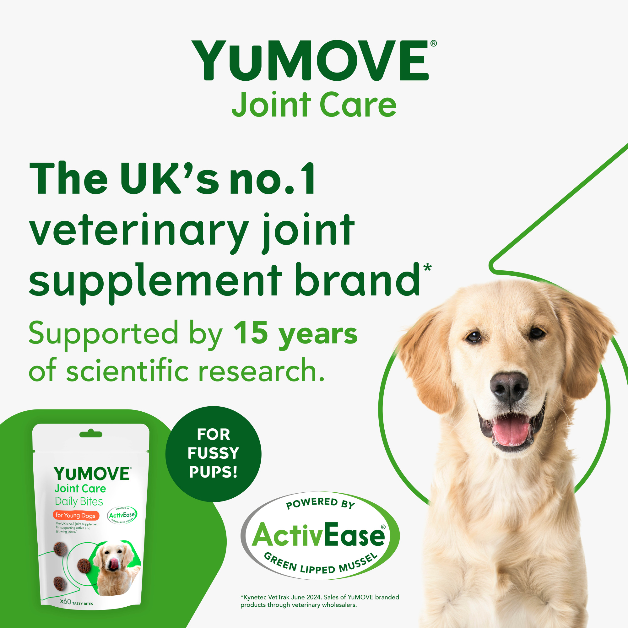 YuMOVE Joint Care Daily Bites Young Dog 60 bites