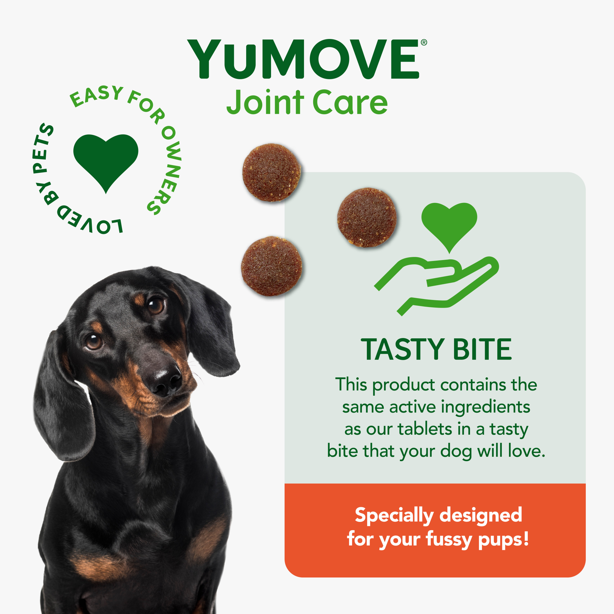 YuMOVE Joint Care Daily Bites Young Dog 60 bites