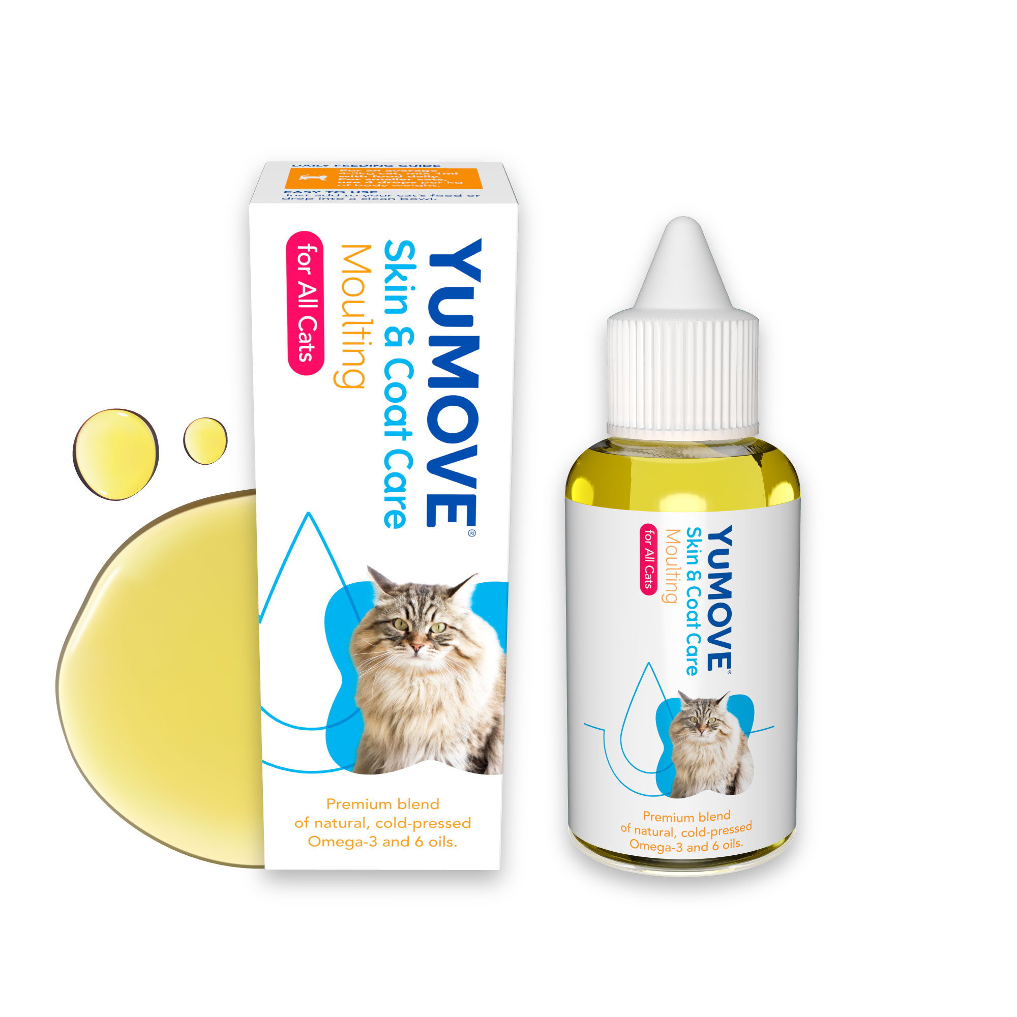 YuMOVE Skin and Coat Care Moulting Cat 50ML