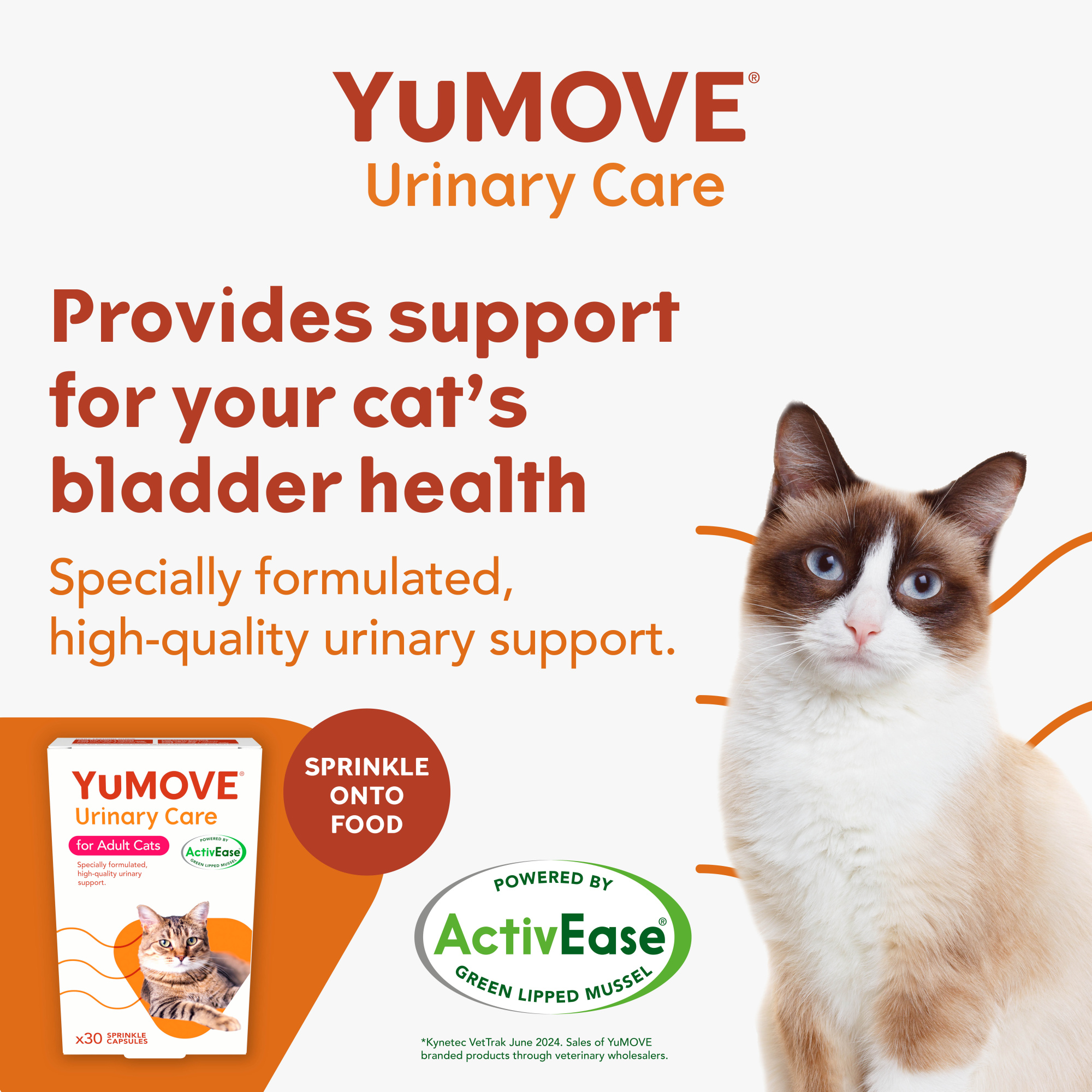 YuMOVE Urinary Care for Cats 30 Capsules