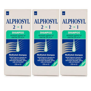  Alphosyl 2 In 1 Shampoo - Triple Pack 