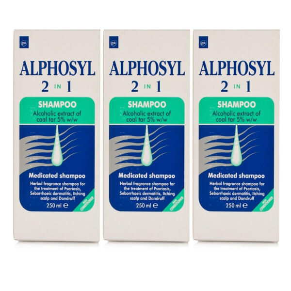 Alphosyl 2 In 1 Shampoo Triple Pack