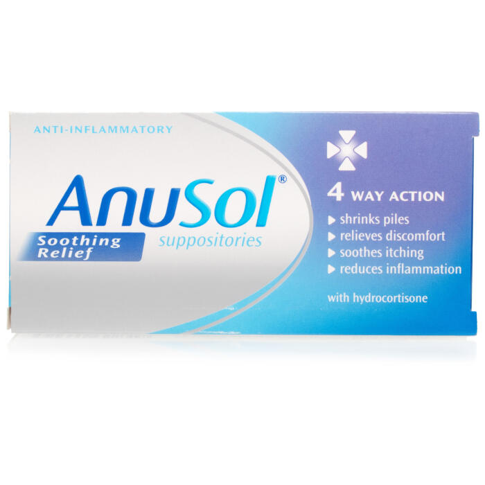 Image of Anusol Soothing Relief Suppositories