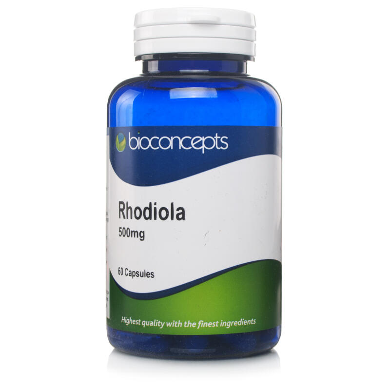 Bioconcepts Rhodiola 500mg Vegetarian Capsules