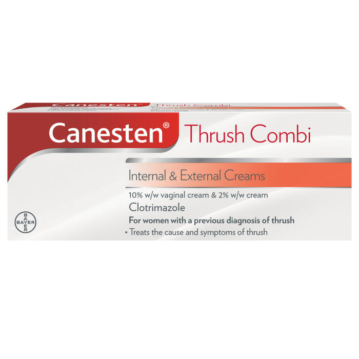 Image of Canesten Thrush Internal & External Cream Combi