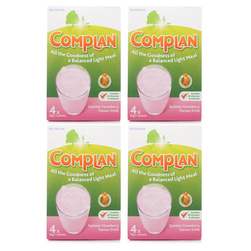 Complan Strawberry - 16 Sachets 