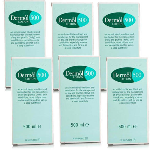Dermol 500 Lotion 6 Pack