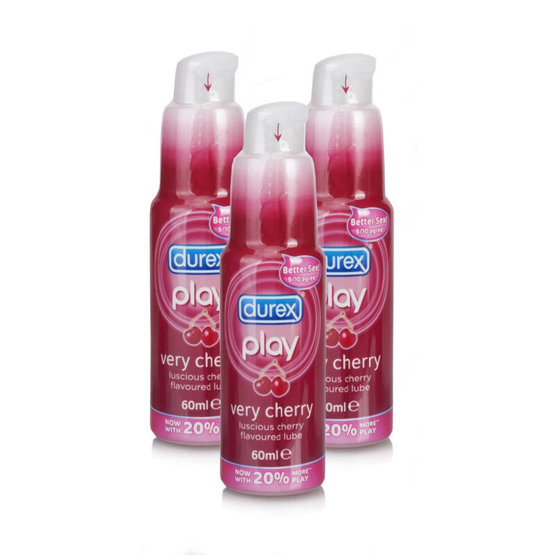 Durex Play Cherry 50ml - Triple Pack