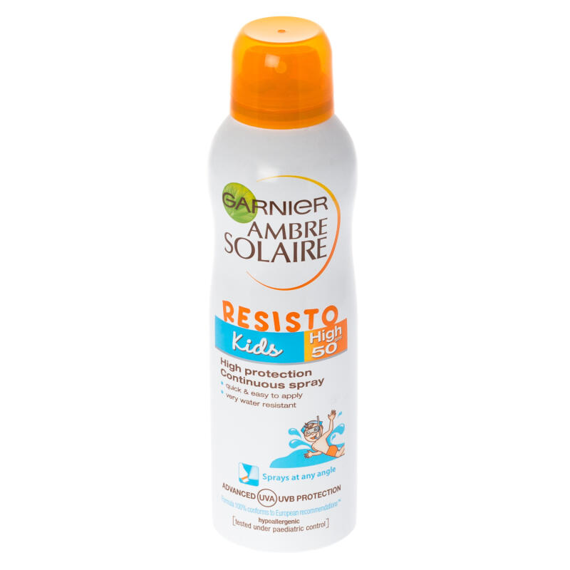 Garnier Ambre Solaire Kids Resisto Sunscreen Spray SPF50