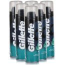 Gillette Shave Gel Sensitive Skin 6 Pack