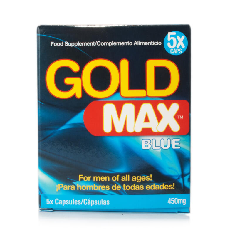GoldMAX Blue Capsules for Men 450mg