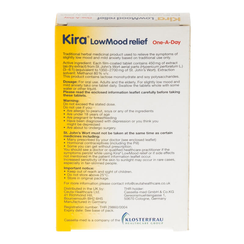 Kira Menopause Good Mood 30 Tablets 