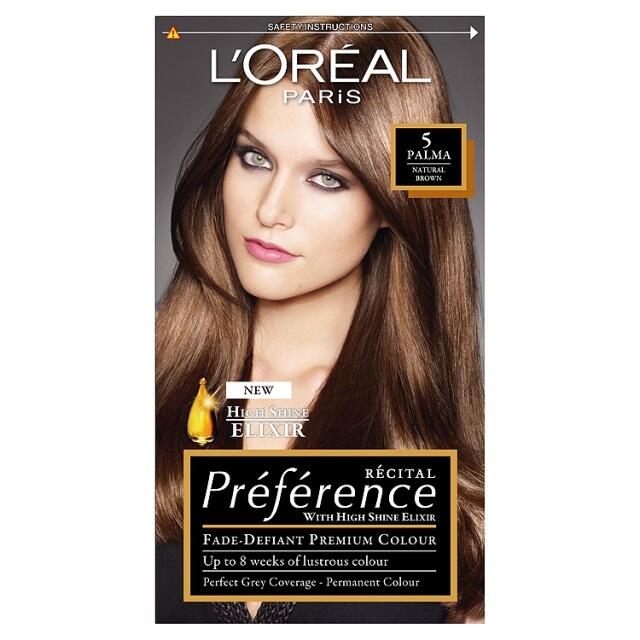 L'Oreal Recital Preference Palma Natural Brown 5 | Chemist Direct