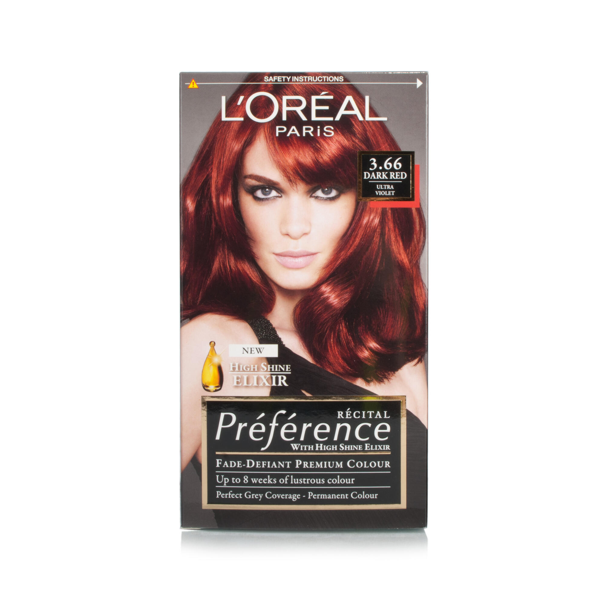 LOreal Paris Preference Hair Colour 366 Dark Red Ultra Violet EBay