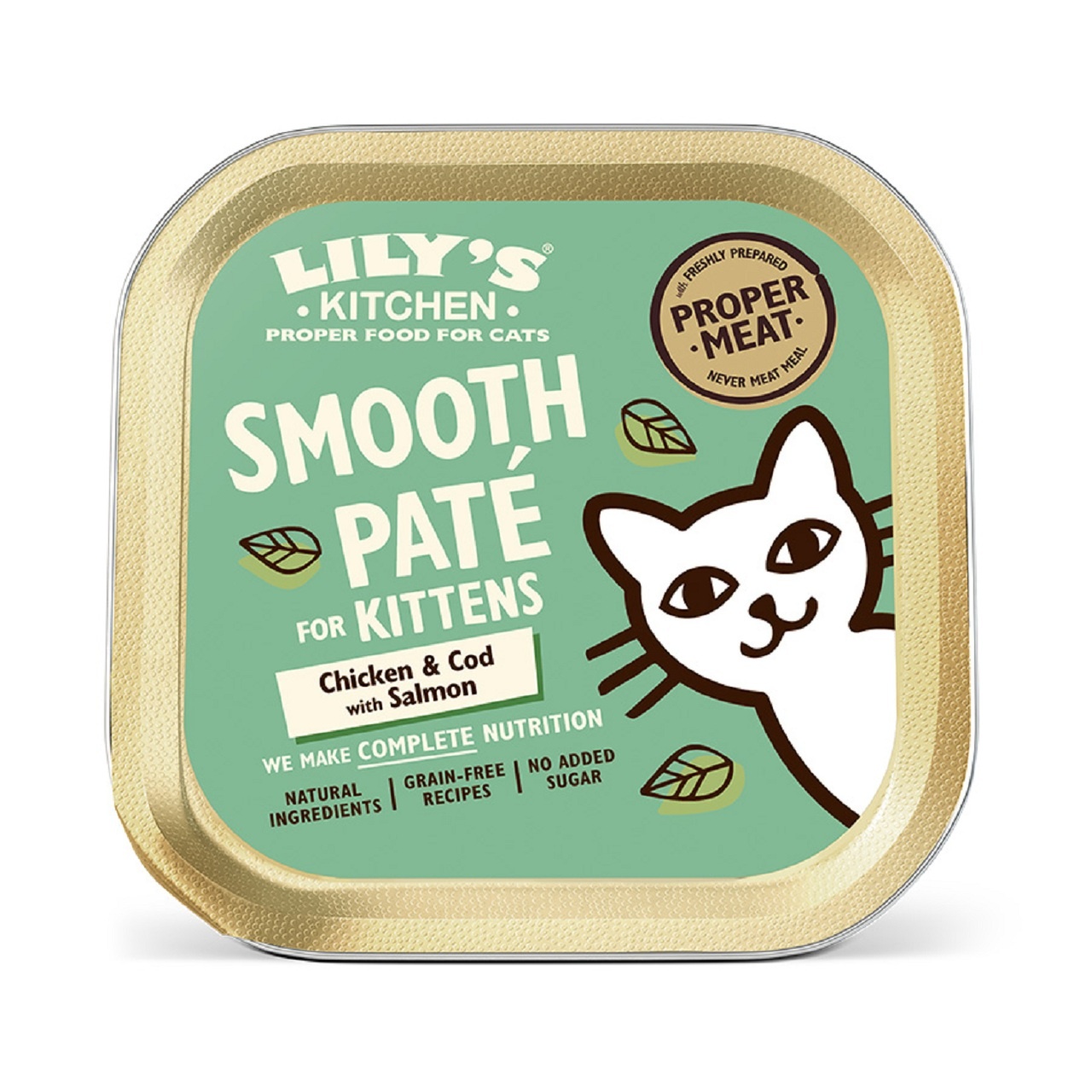 Lily's Kitchen Kitten Food Smooth Pat Selection Multipack Kitten 8x85g