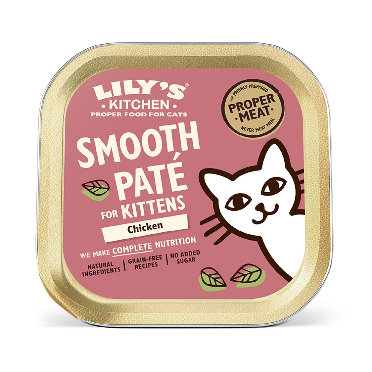 Lily's Kitchen Kitten Food Smooth Pat Selection Multipack Kitten 8x85g