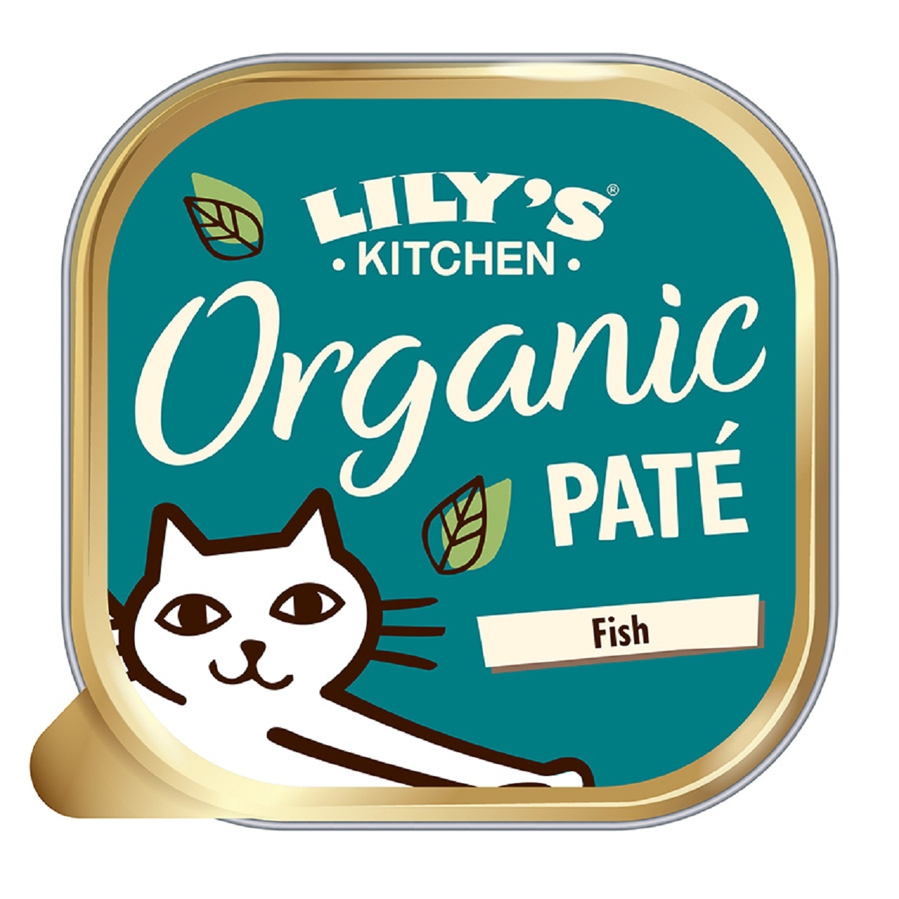 Lily's Kitchen Organic Adult Cat Food, Pat Trays Multipack 8x85g