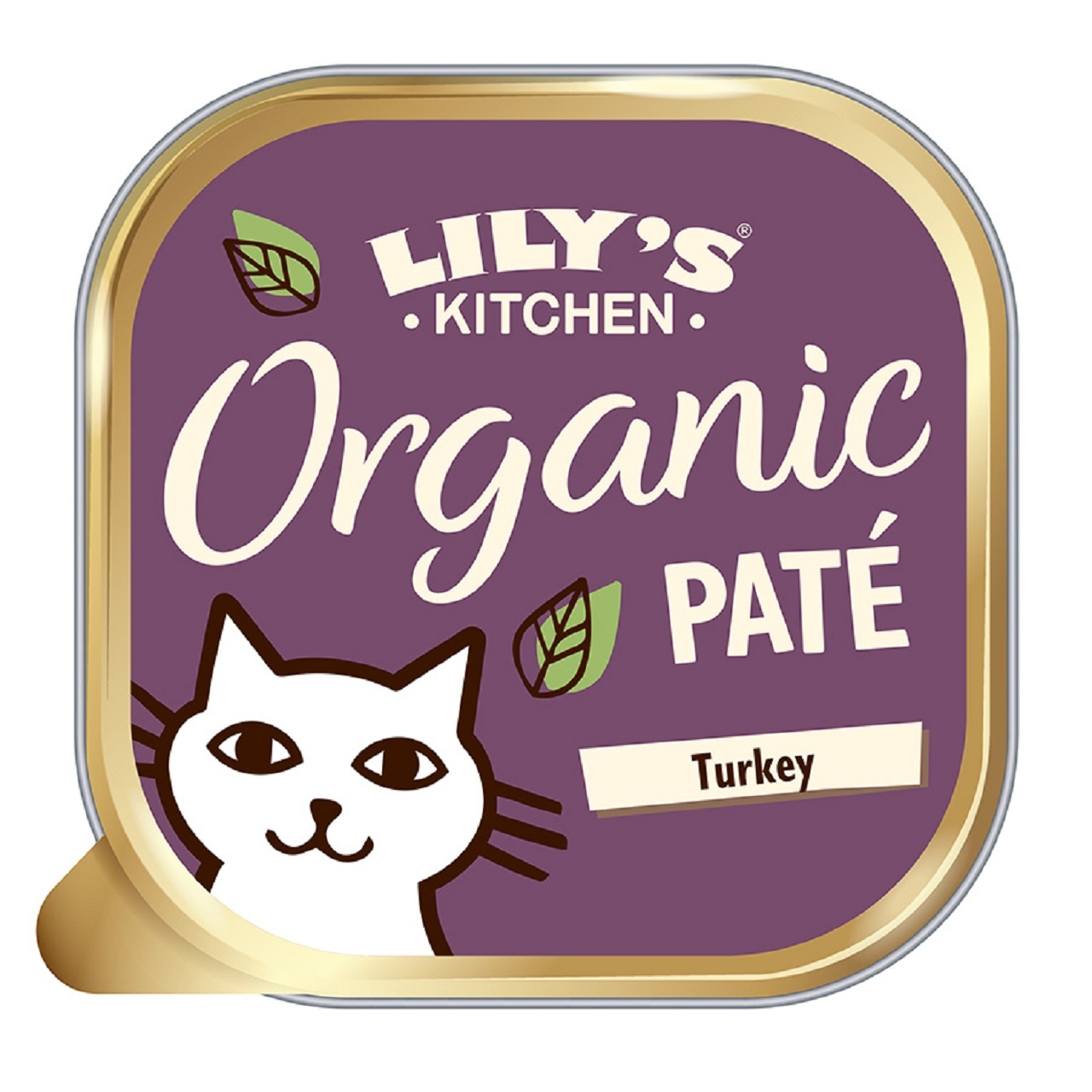 Lily's Kitchen Organic Adult Cat Food, Pat Trays Multipack 8x85g