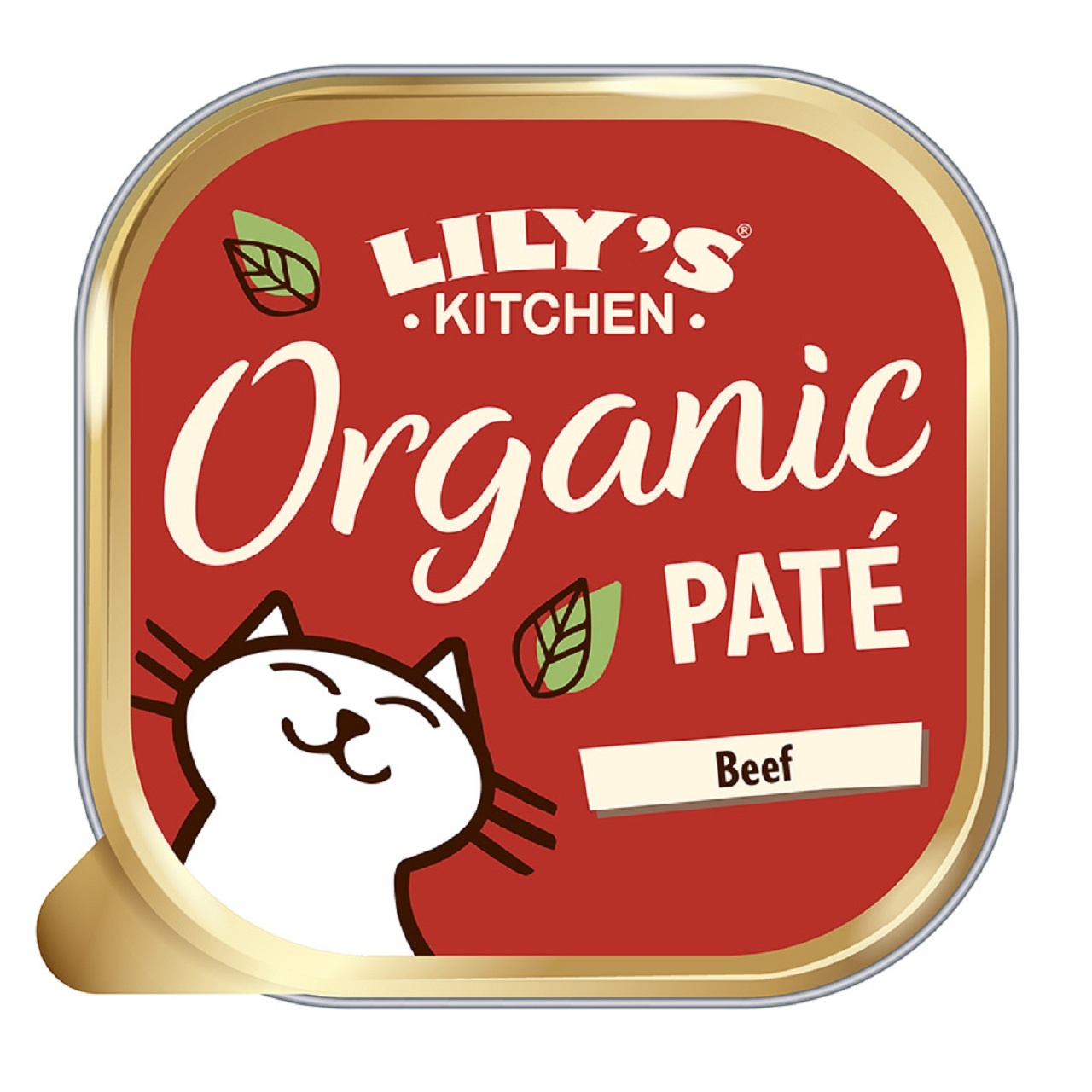 Lily's Kitchen Organic Adult Cat Food, Pat Trays Multipack 8x85g