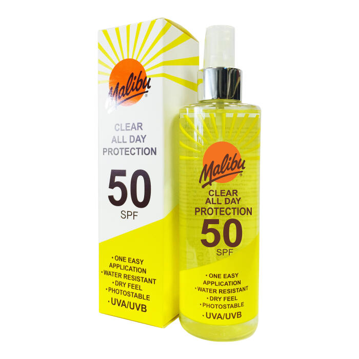 Image of Malibu Clear Protection All Day Spray SPF50