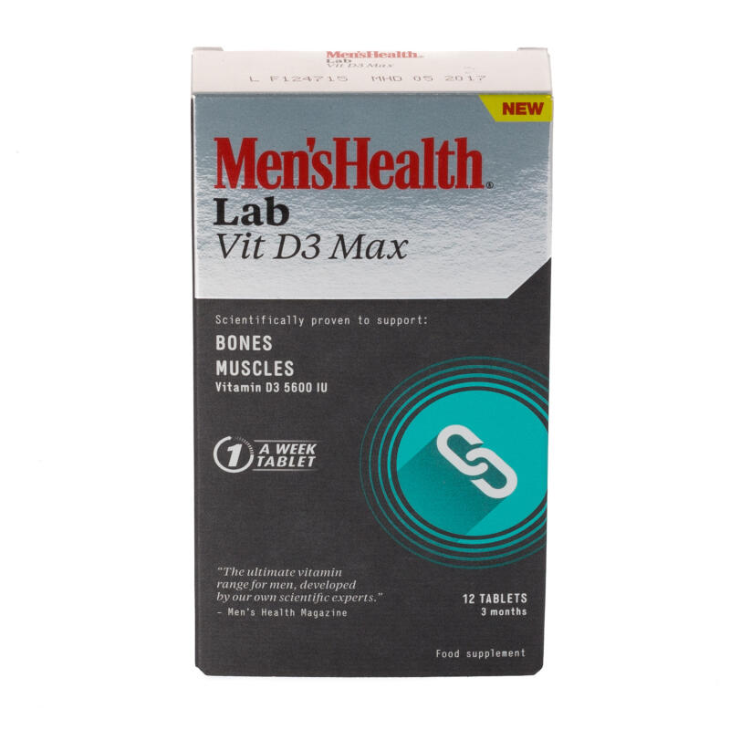 Mens Health Vit D3 Max 12 Tablets 3 Month Supply