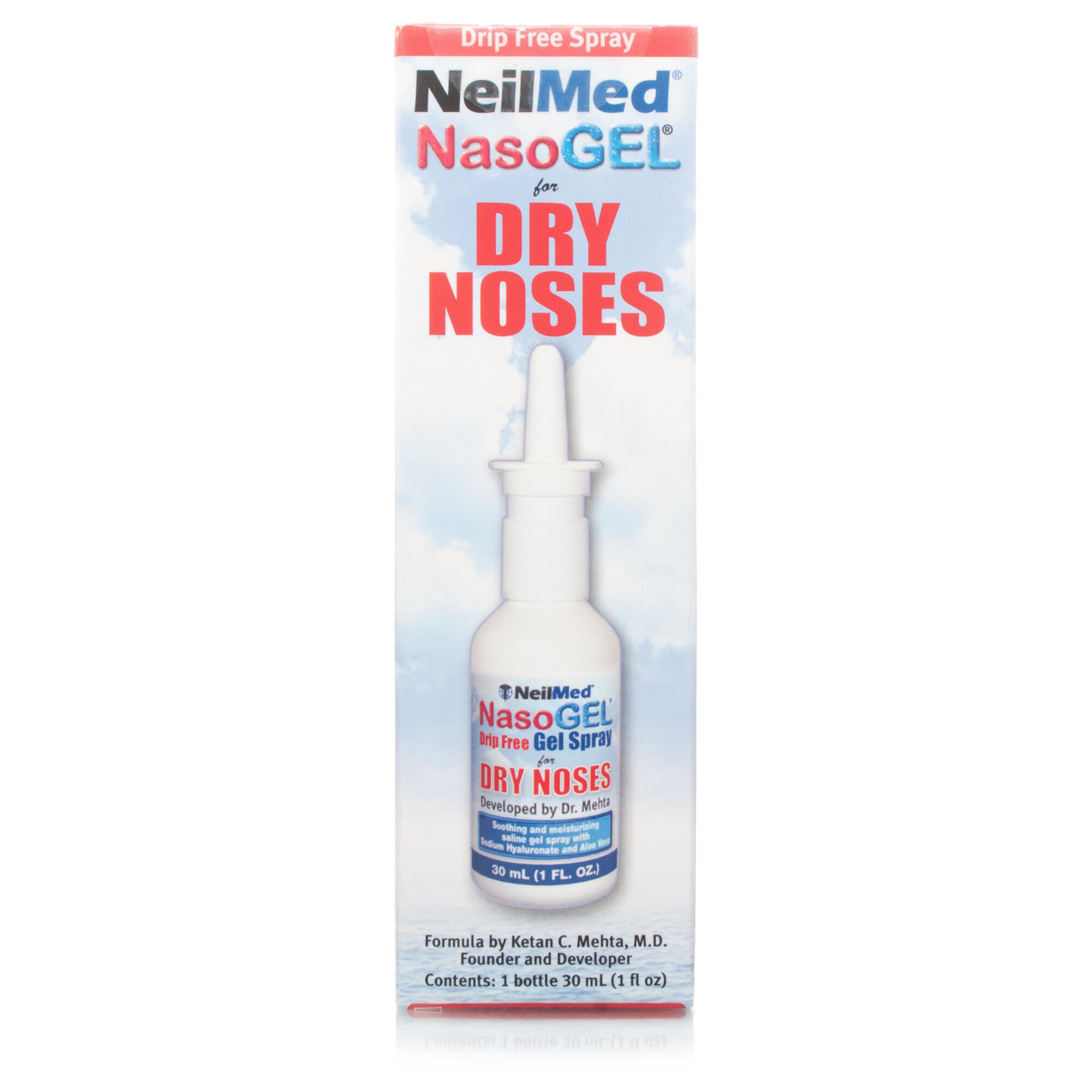 Neilmed NasoGel Nasal Moisturizer Spray For Dry Noses 30ml