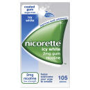 Nicorette Icy White Gum 2mg