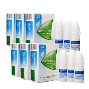  Nicorette Nasal Spray 10ml - 6 Pack