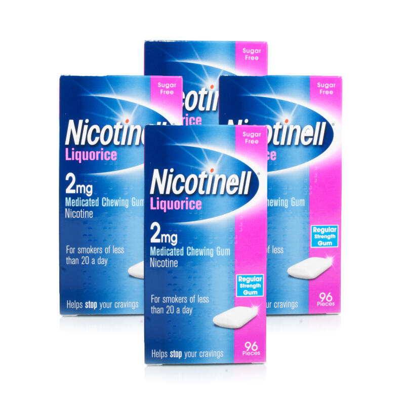 Nicotinell Liquorice 2mg Gum- 384 Pieces 