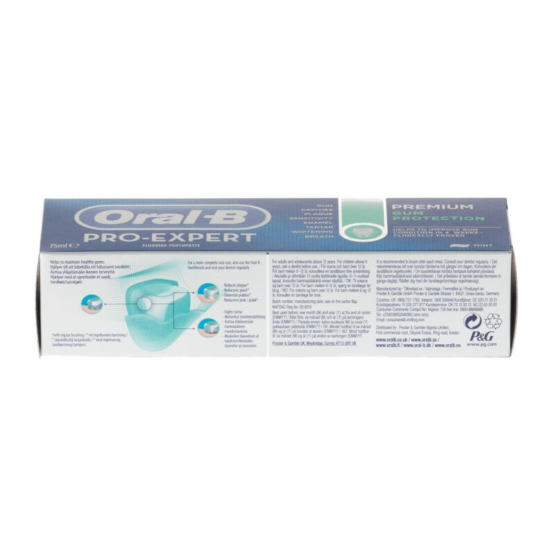 Oral-B Pro-Expert Gum Protect Toothpaste 75ml