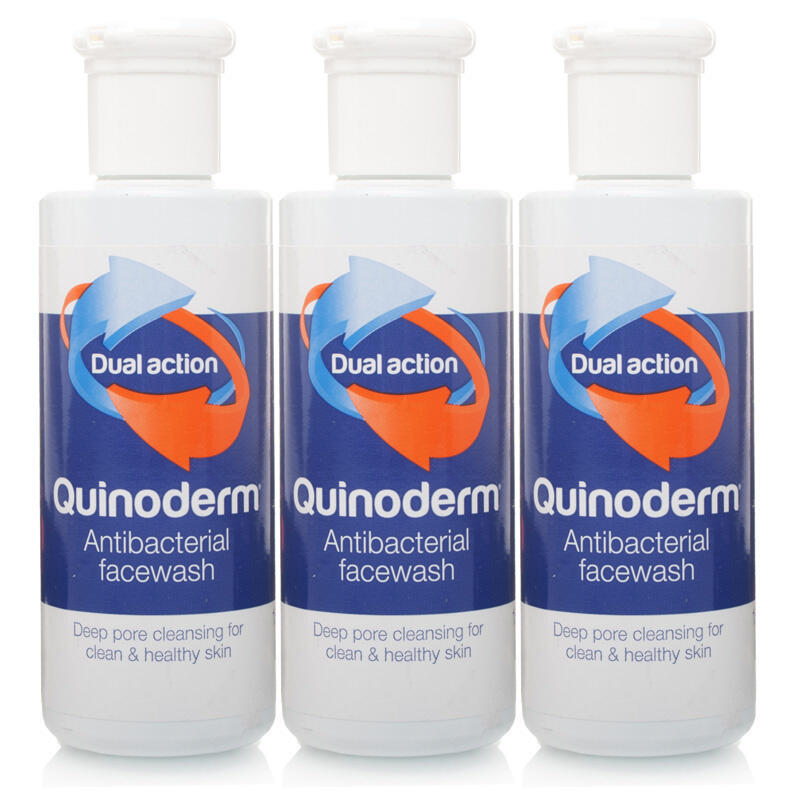 Quinoderm Face Wash - Triple Pack 