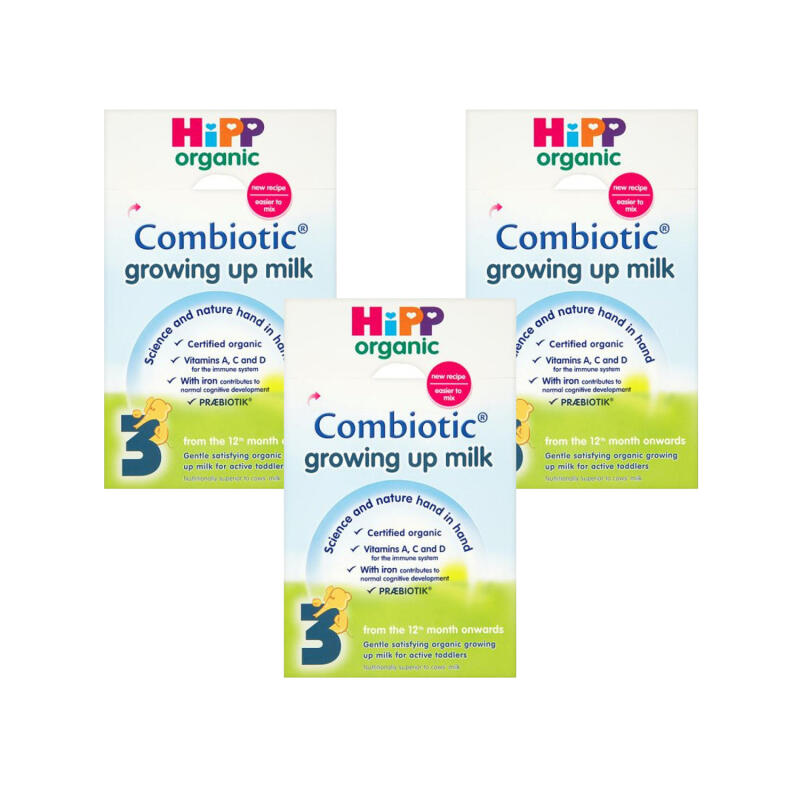 HiPP Organic Growing Up Milk Powder Triple Pack