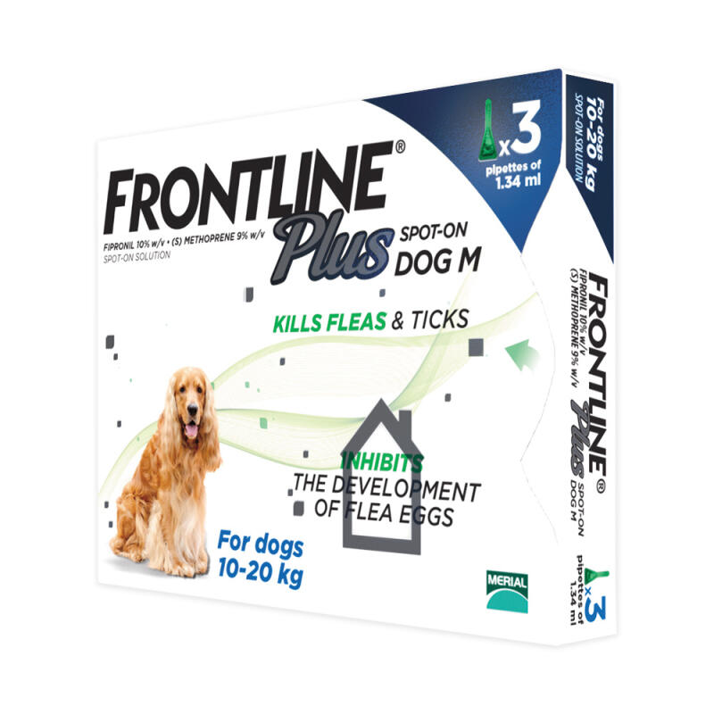 Frontline Plus Spot On Medium Dog