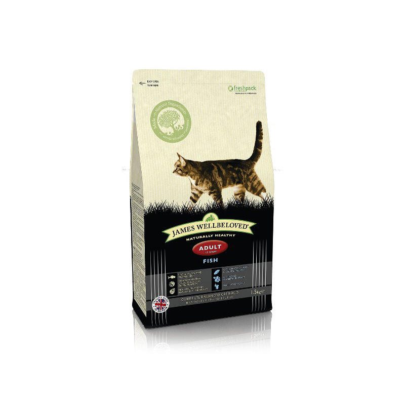 James Wellbeloved Cat Adult Kibble Fish and Rice