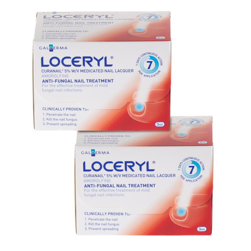 Loceryl 5% Nail Lacquer Amorolfine Treatment