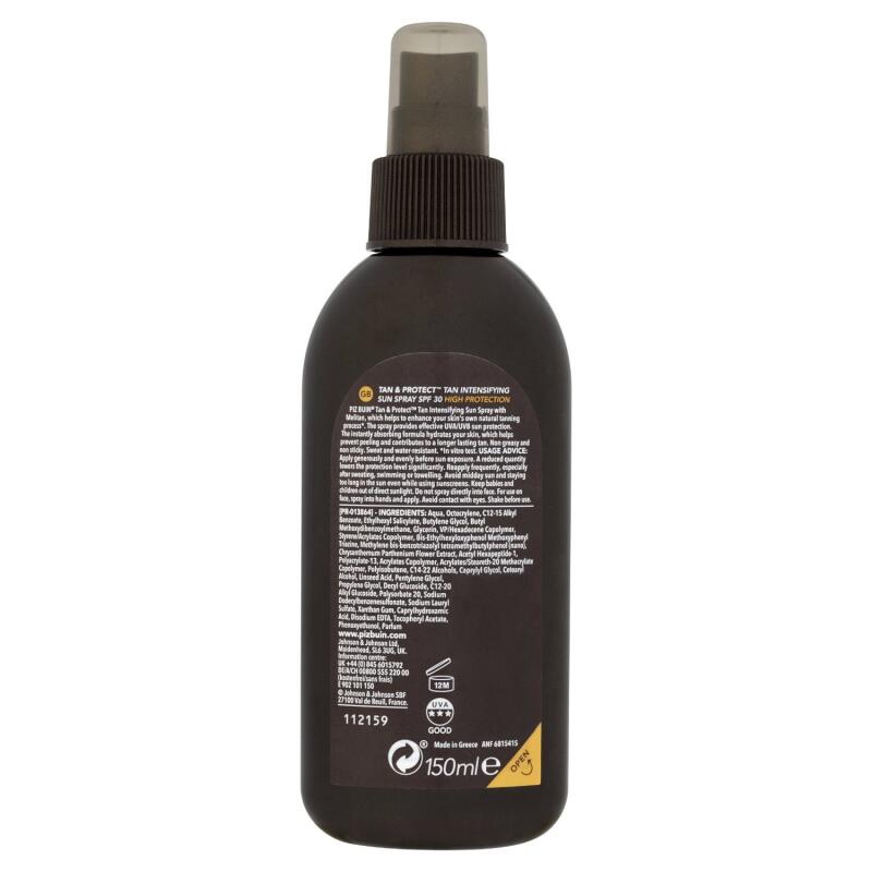 Piz Buin Tan and Protect Tan Intensifying Sun Spray SPF30 150ml