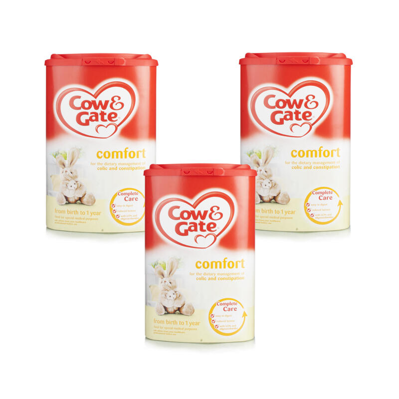 Cow & Gate Comfort Milk 0-12months 900g - Triple Pack