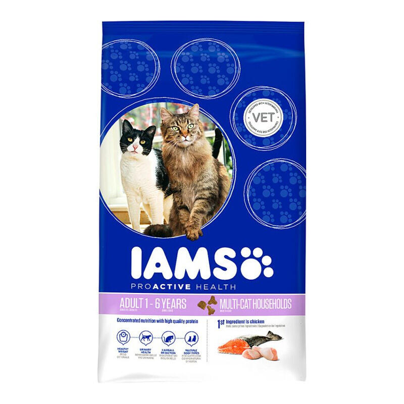 IAMS Adult Multicat Chicken and Salmon