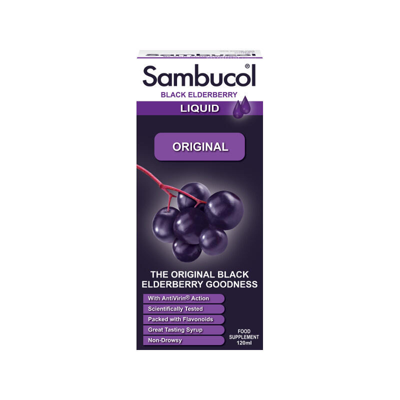 Sambucol Black Elderberry Extract Original x8