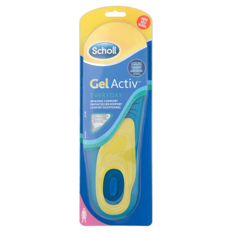 Scholl Gel Activ Everyday Insoles For Women