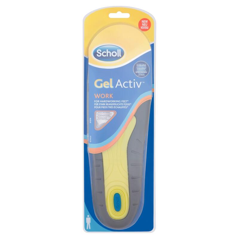 Scholl Gel Activ Work Insoles For Men