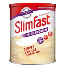Slimfast Powder Tin Vanilla 12 Servings