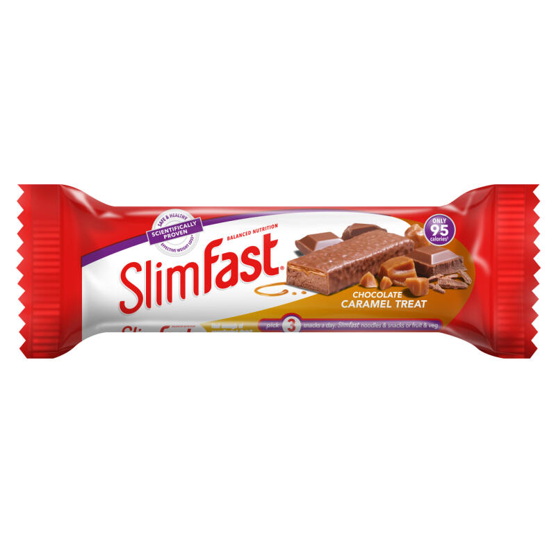 Slimfast Snack Bar Choc Caramel 26g Bar