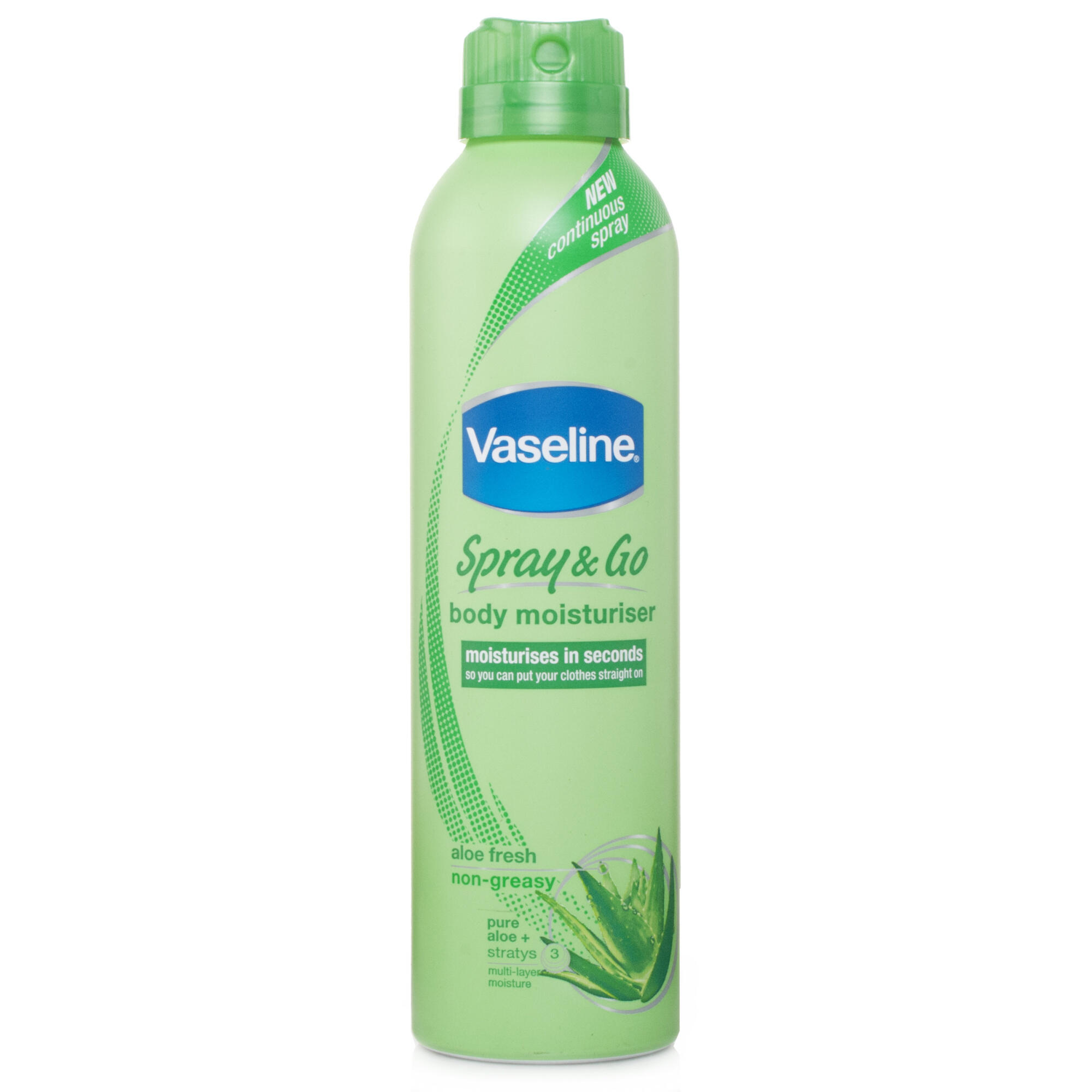 Vaseline Spray & Go Aloe Moisturiser | Chemist Direct